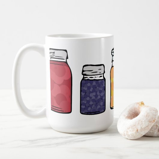 Maurer-Glas, das Themed Kaffee-Tasse einmacht Kaffeetasse (Mit Donut)