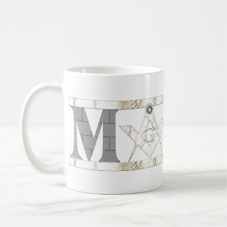 Maurer im Stein Kaffeetasse