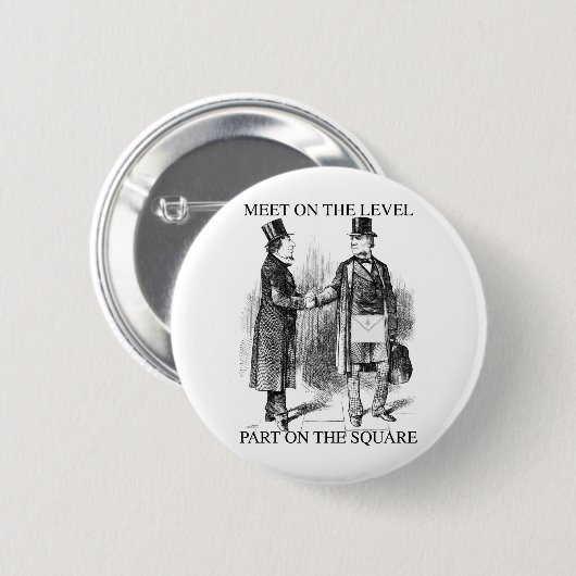 Maurer-Treffen Button (Vorne & Hinten)