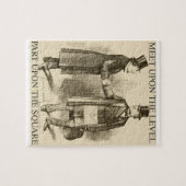 Maurer-Treffen Puzzle (Horizontal)