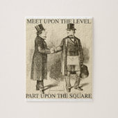 Maurer-Treffen Puzzle (Vertikal)