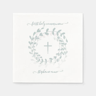 Maurer und Kreuz Serviette