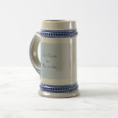 Maurer-und Shriner Weihnachtsgeschenke Bierglas (Vorderseite Links)