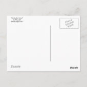 "Maurerarbeiten: Einführungs-" bunte Postkarte (Rückseite)