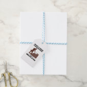 Maurerbauer aus Mauerstein Geschenkanhänger (Mit Garn)