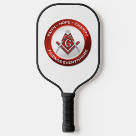 Maurerischer Pickleball-Schläger Rot Pickleball Schläger