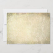 Maurerjar rustikale Brautdusche Einladungen (Rückseite)