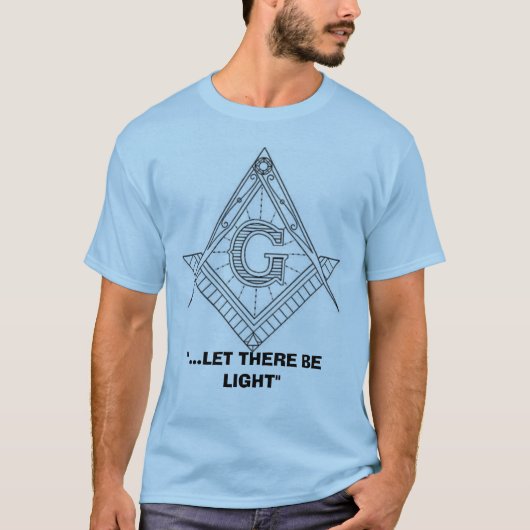 Maurerkompaß T-Shirt (Vorderseite)