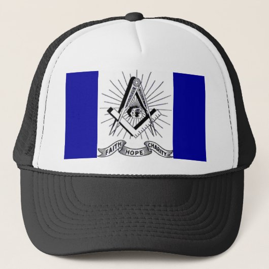 Maurerlogo Truckerkappe (Vorderseite)