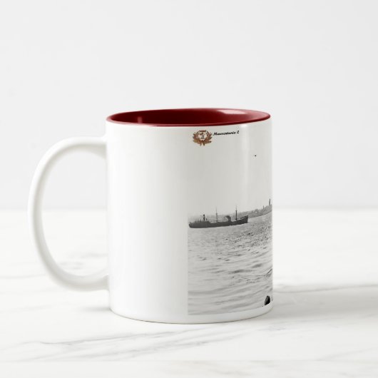 Mauretanien 2 zweifarbige tasse (Links)