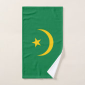 Mauretanien Alte Flagge Badhandtuch Set (Handtuch)