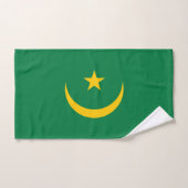 Mauretanien Alte Flagge Badhandtuch Set (Handtuch)