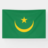 Mauretanien Alte Flagge Banner (Horizontal)