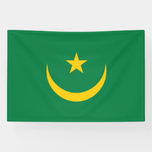 Mauretanien Alte Flagge Banner