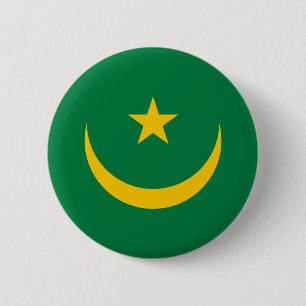 Mauretanien Alte Flagge Button