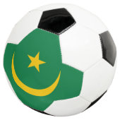 Mauretanien Alte Flagge Fußball (Dreiviertel)