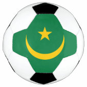 Mauretanien Alte Flagge Fußball (Vorderseite)