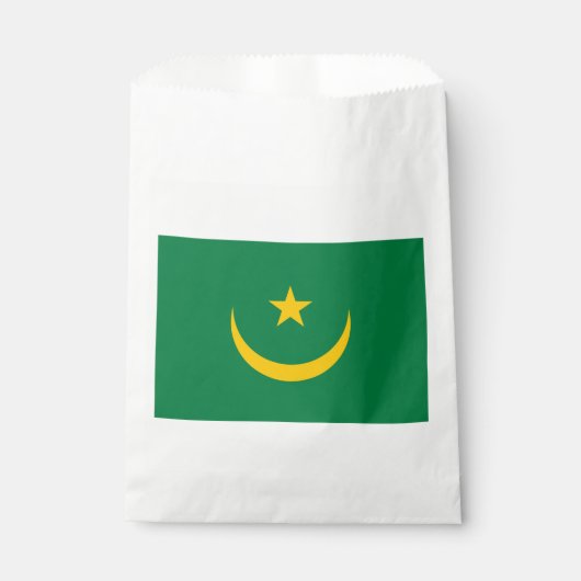 Mauretanien Alte Flagge Geschenktütchen (Vorderseite)