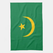 Mauretanien Alte Flagge Geschirrtuch (Vertikal)