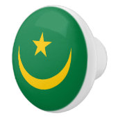 Mauretanien Alte Flagge Keramikknauf (Rechts)