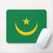 Mauretanien Alte Flagge Mousepad (Mit Mouse)