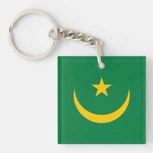 Mauretanien Alte Flagge Schlüsselanhänger