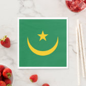Mauretanien Alte Flagge Serviette (Beispiel)