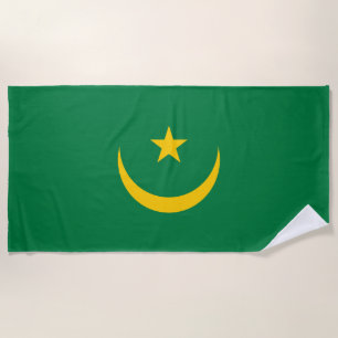 Mauretanien Alte Flagge Strandtuch