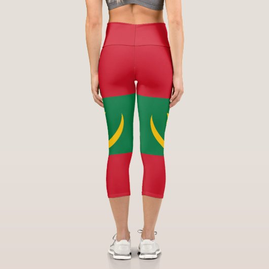 Mauretanien Capri Leggings (Rückseite)