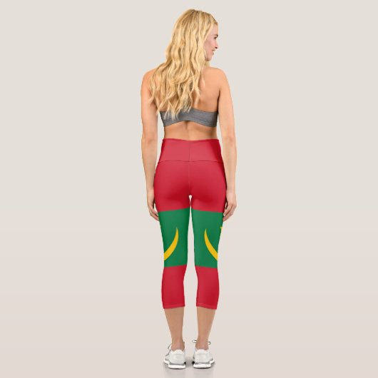 Mauretanien Capri Leggings (Rückseite)