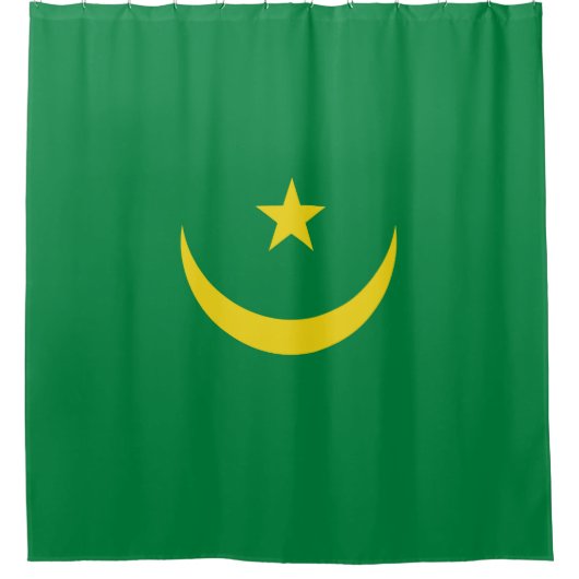 Mauretanien Duschvorhang (Vorderseite)