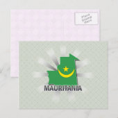 Mauretanien Flag Karte 2.0 (Vorne/Hinten)