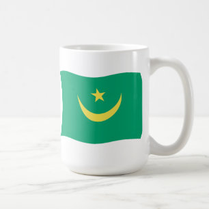 Mauretanien Flagge Tasse