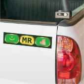 Mauretanien Flaggenplan-Autoaufkleber Autoaufkleber (Auf Lkw)