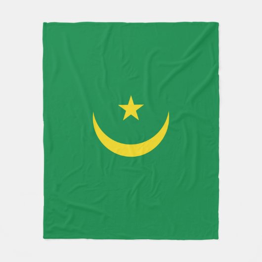 Mauretanien Fleecedecke (Vorderseite)