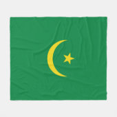 Mauretanien Fleecedecke (Vorderseite (Horizontal))