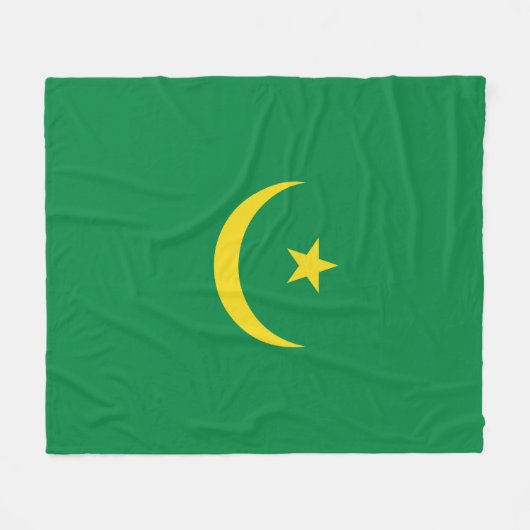 Mauretanien Fleecedecke (Vorderseite (Horizontal))