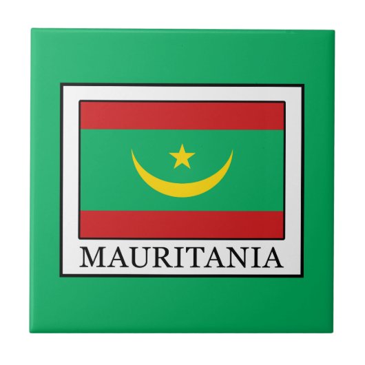 Mauretanien Fliese (Vorderseite)