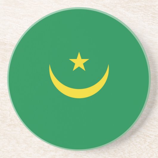 Mauretanien Getränkeuntersetzer (Vorne)