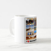 Mauretanien - I Liebe - Kaffeetasse (Vorderseite Links)