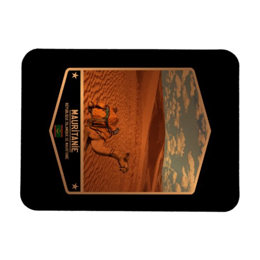 Mauretanien Magnet (Horizontal)