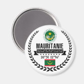 Mauretanien Magnet (Vorderseite/Rückseite)