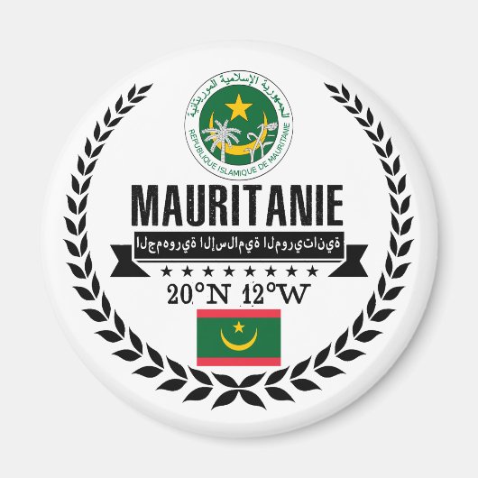 Mauretanien Magnet (Vorne)