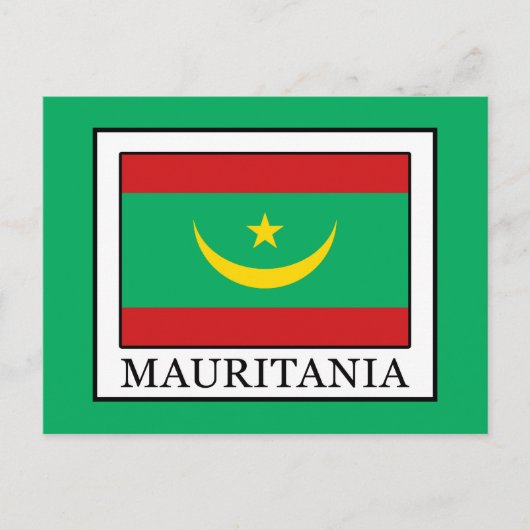 Mauretanien Postkarte (Vorderseite)