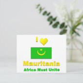 Mauretanien Postkarte (Stehend Vorderseite)