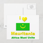 Mauretanien Postkarte (Vorne/Hinten)