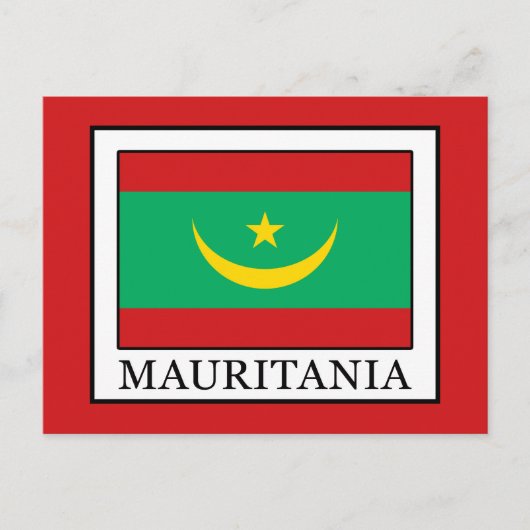 Mauretanien Postkarte (Vorderseite)