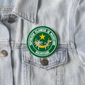 Mauretanien-RundEmblem Button (Beispiel)