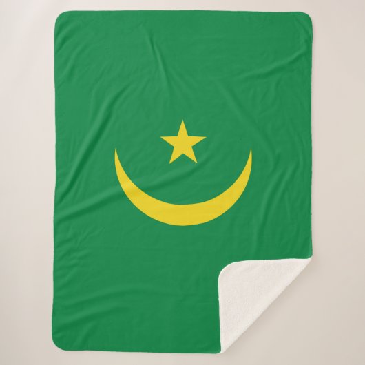 Mauretanien Sherpadecke (Vorderseite)