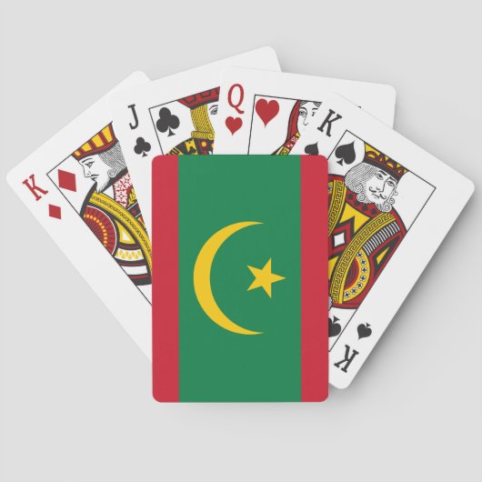 Mauretanien Spielkarten (Rückseite)